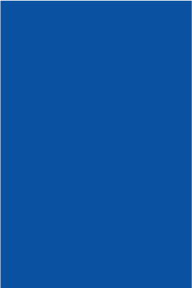 Color Code Labels - large rectangles 3" x 6" (blue) 500/RL