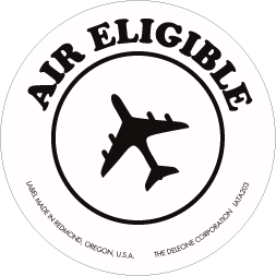 I.A.T.A Dangerous Goods Regulations - air eligibility markings 2" dia. (paper) 1000/RL