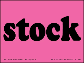 Shipping and Packaging Labels 3" x 4" fluorescent pink 500/RL