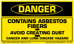 Danger and Caution Labels 3" x 5" (meets military standard) 500/RL