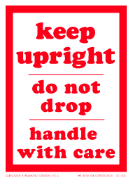 Label 3x4 Keep Upright 500/RL