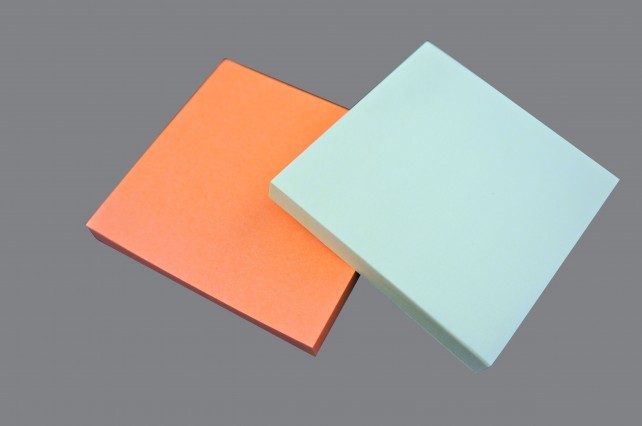 Sticky-Note Pad 3x3 Cleanroom White 80/PAD 120/CS