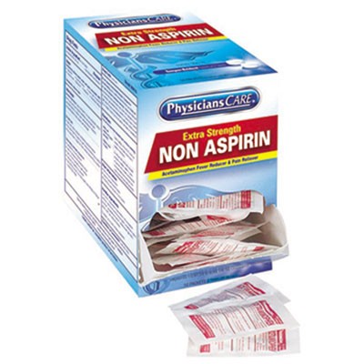 Non Aspirin Acetaminophen Medication, 2/Pack