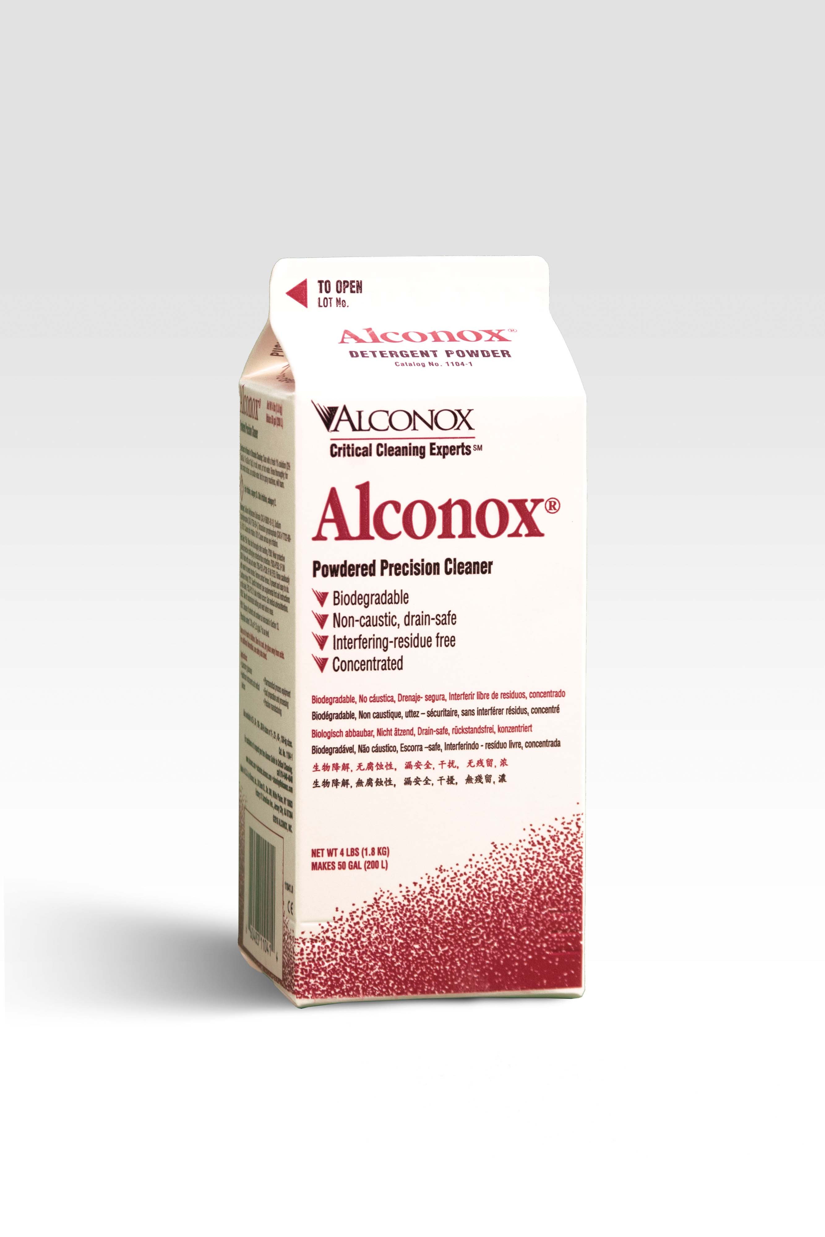 Alconox Powdered Precision Cleaner - 9x4lb case