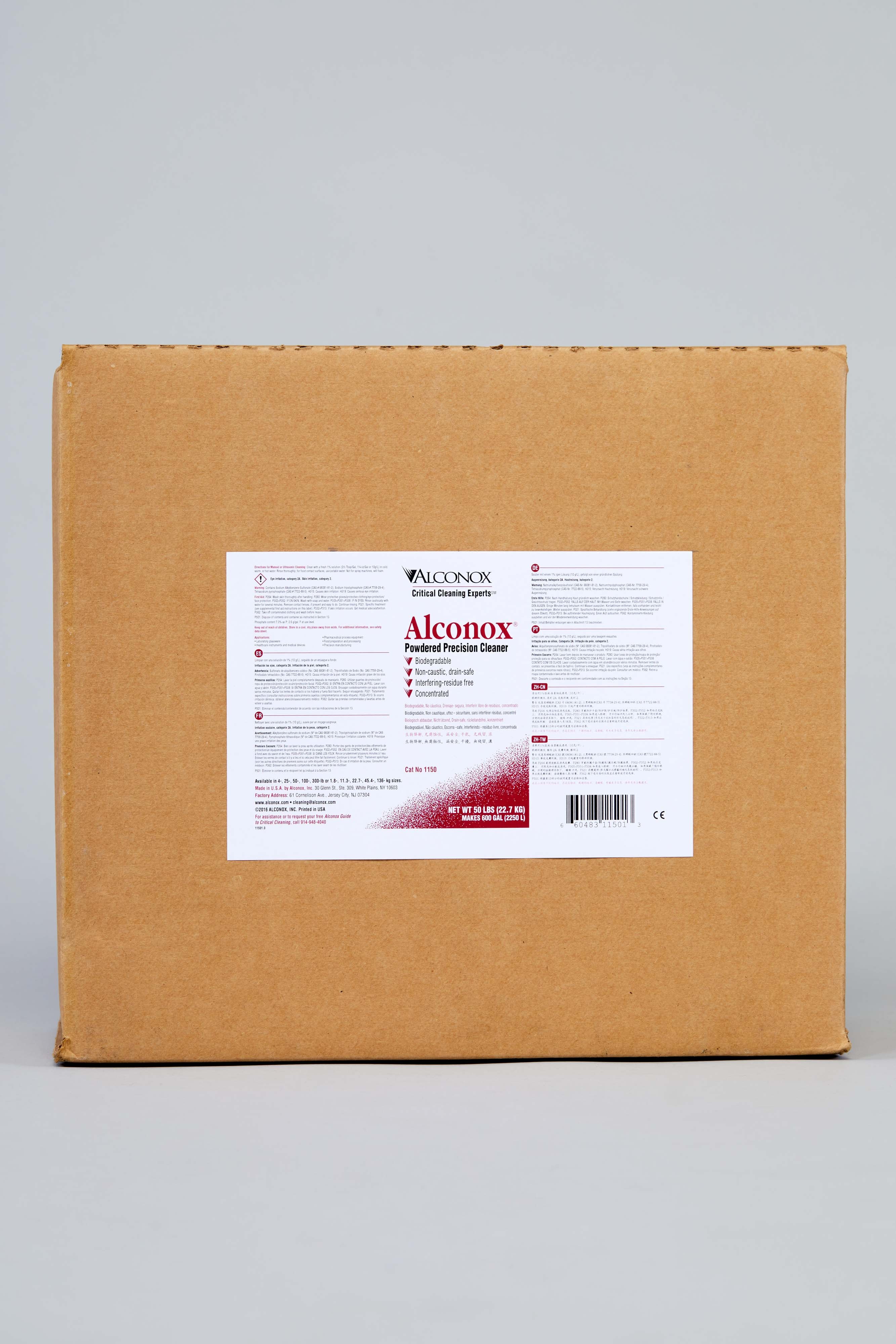 Alconox Powdered Precision Cleaner - 50 lb.