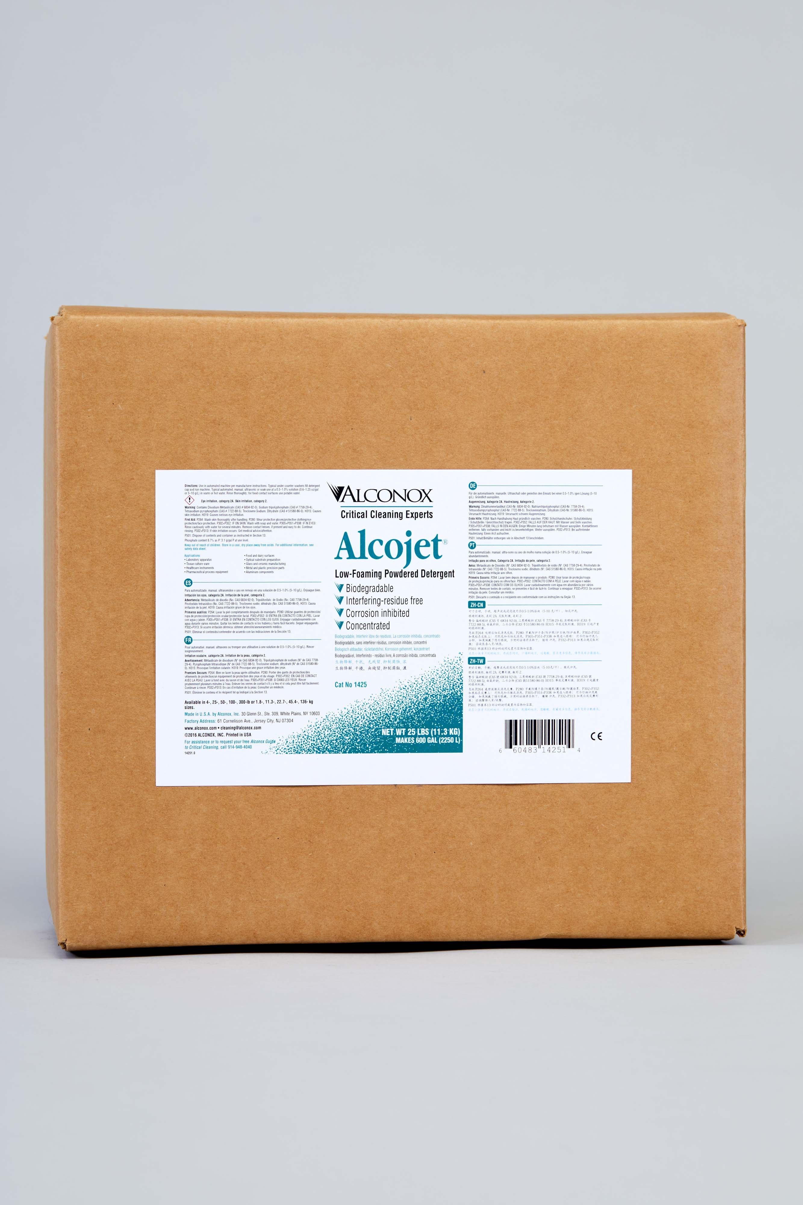 Alcojet Low Foaming Powdered Detergent - 25 lb.