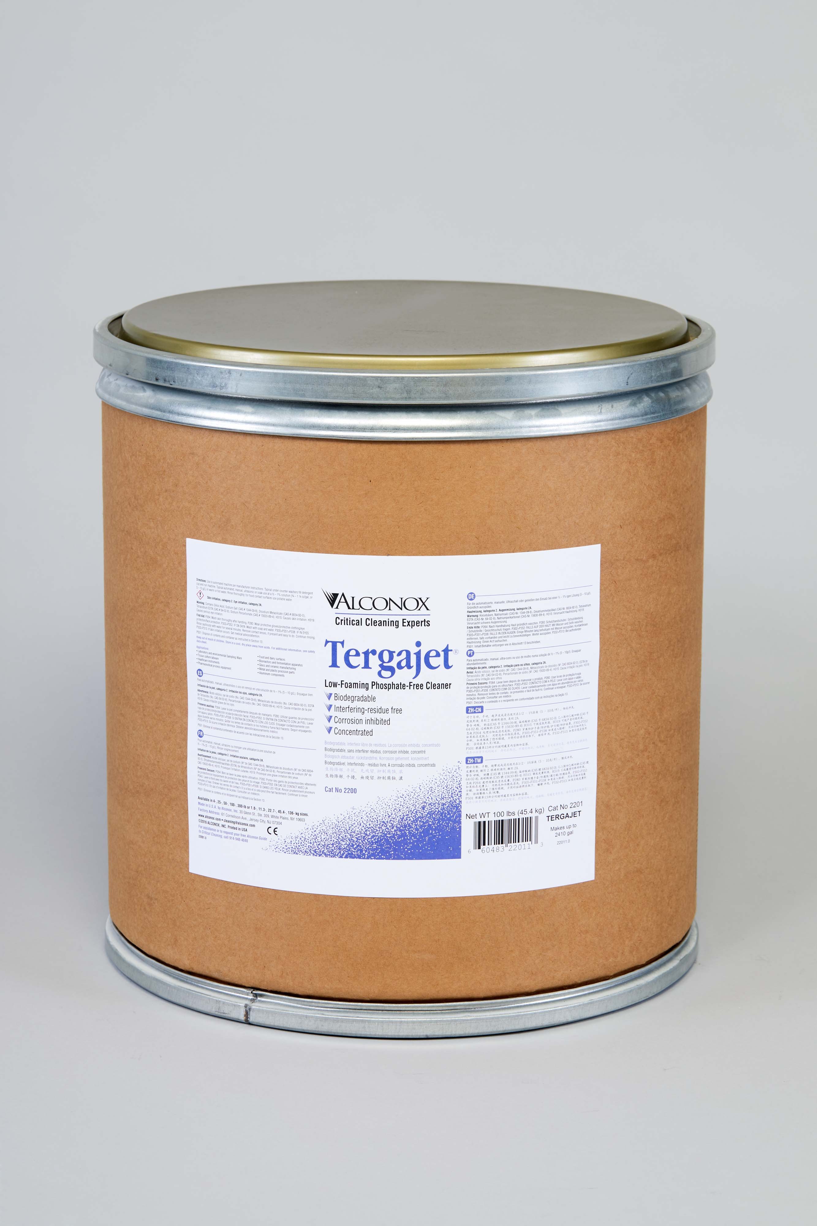 Tergajet Low-Foaming Phosphate-Free Powder - 100 lb.