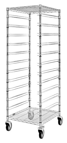 Quantum bin carts with conductive dividable grids 