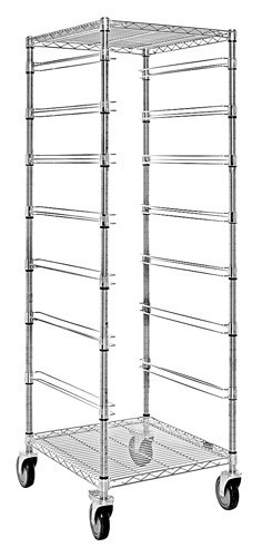 Quantum bin carts with conductive dividable grids 