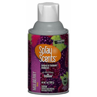 SPRAYScents Metered Air Freshener Refill, Mulberry, 7oz, Aerosol