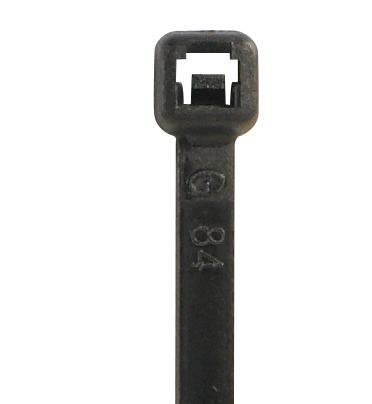 Cable Ties Black 8" .190 50# UV 1000/CS