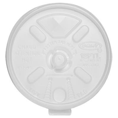 Liftn’Lock Lids, Fits 10-14oz Cups, Translucent