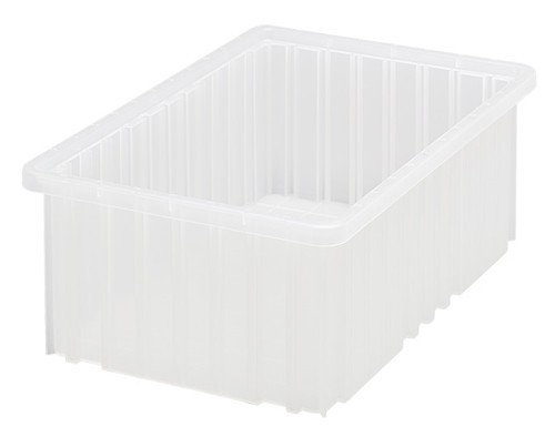 CLEAR-VIEW Dividable Grid Containers 16-1/2" x 10-7/8" x 6"