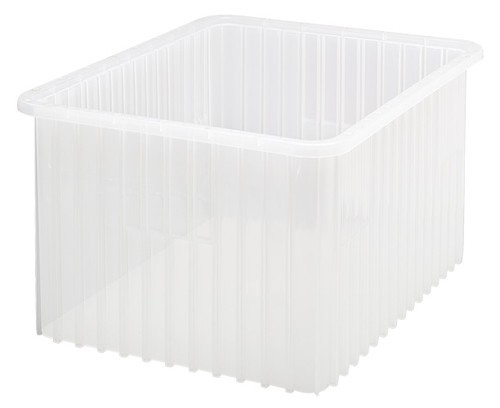 CLEAR-VIEW Dividable Grid Containers 22-1/2" x 17-1/2" x 12"