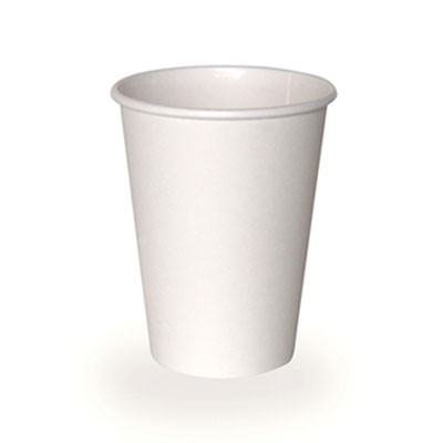 Paper Cups, Hot, 10oz, White