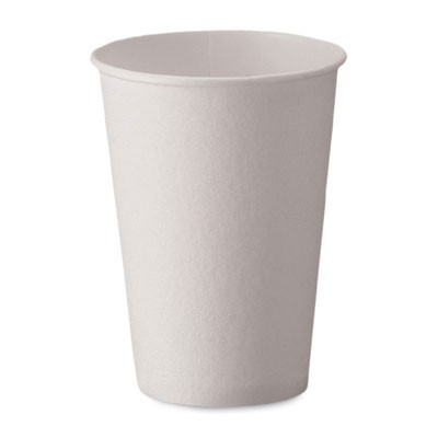 PerfecTouch Hot Cups, 12 oz., White, 50/Bag