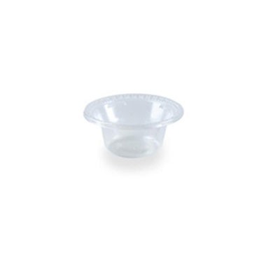 Plastic Dessert Dishes, Clear, 5oz