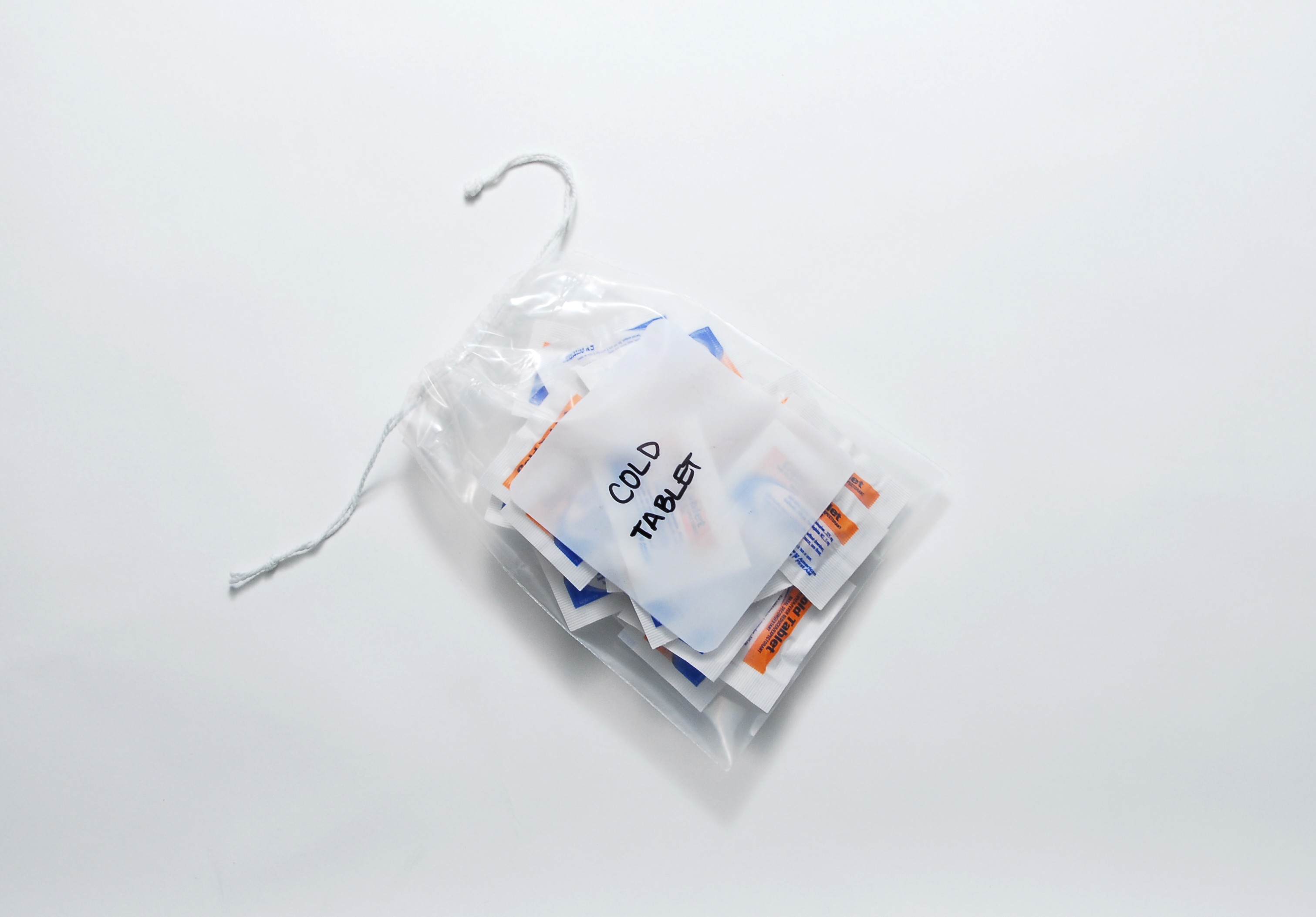 Bag Polypropylene 10x14.5 1.5Mil Pull-Tite Drawstring w/White Block 1000/CS
