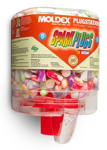 Earplug Plugstation Multicolored SPARKPLUGS 250/DISP 6/CS