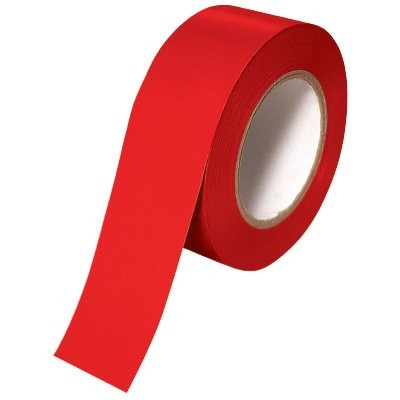 Tape Aisle Marking 2x36yd Red 24/CS