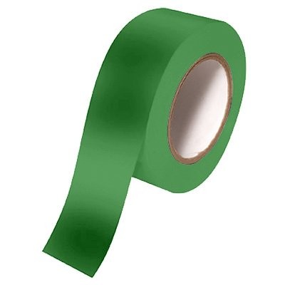 Tape Aisle Marking 2x36yd Green 24/CS