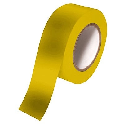 Tape Aisle Marking 2x36yd Yellow 24/CS