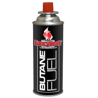 Fuel Cartridge Butane, 2-4 Hour Setting, 8 oz Refill