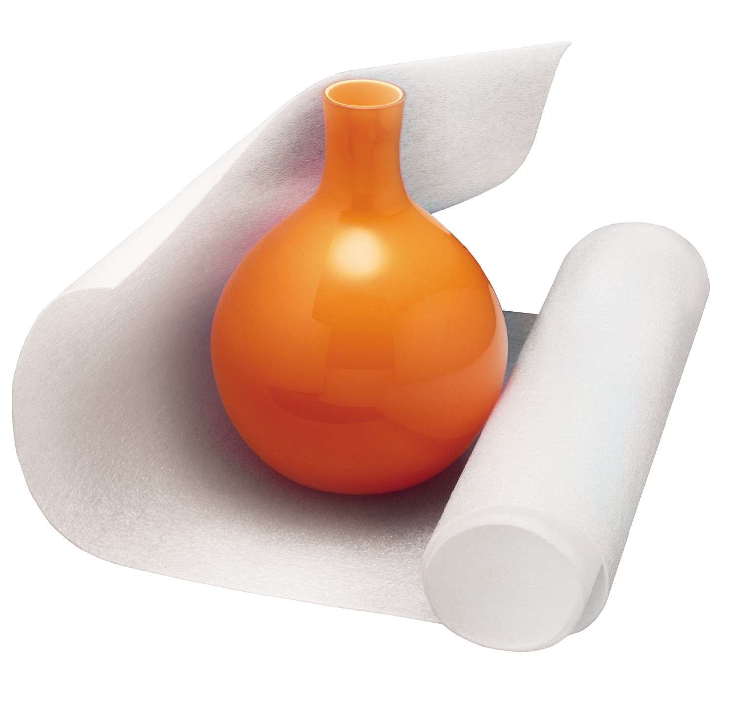 Foam Roll - 1/2", White, Non-Perforated