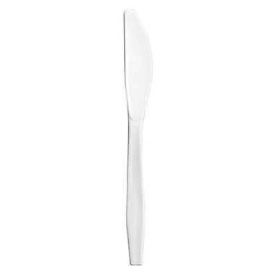 Wrapped Cutlery, 6 1/4", Knife, White