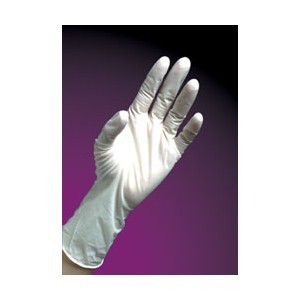 Glove Nitrile 12" Ambi Powder Free White XSmall 100/BG 10/CS