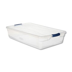 Basic Latch-lid Container 41QT Clear 17.75x29x6.13