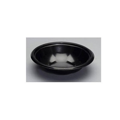 Laminated Utility Bowls, Foam, Round, 32 oz, Black