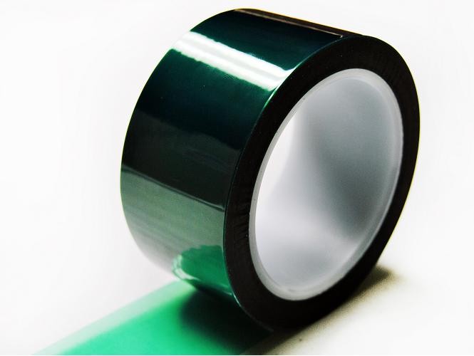 Tape Polyester 18x72yd 3.5Mil Green w/ liner