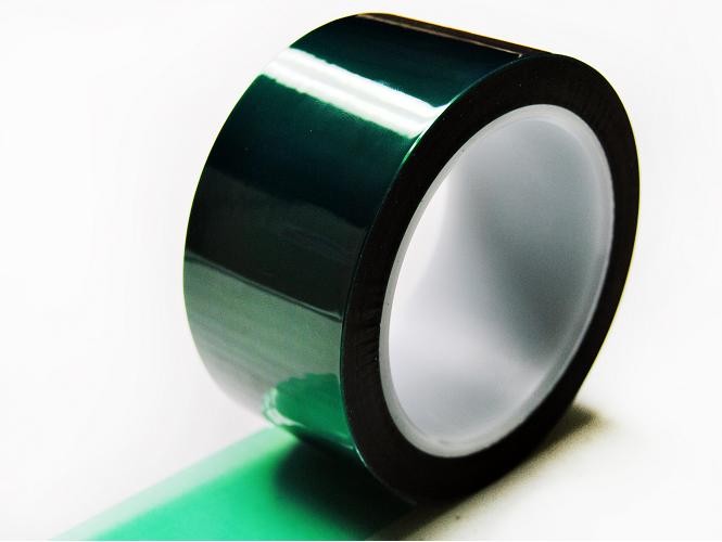 Tape Polyester 12x72yd 3.5Mil Green No Liner