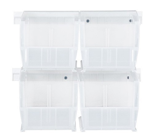 Clear-View Hang-and-Stack Bin Complete Package 