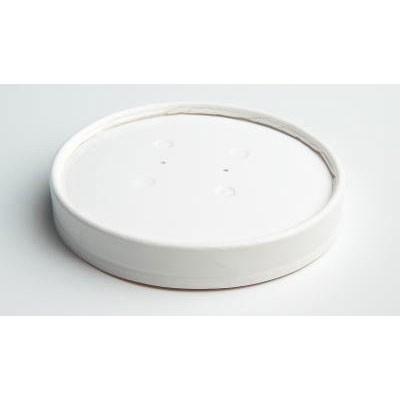 Vented Paper Lids, 16-32oz Cups, White