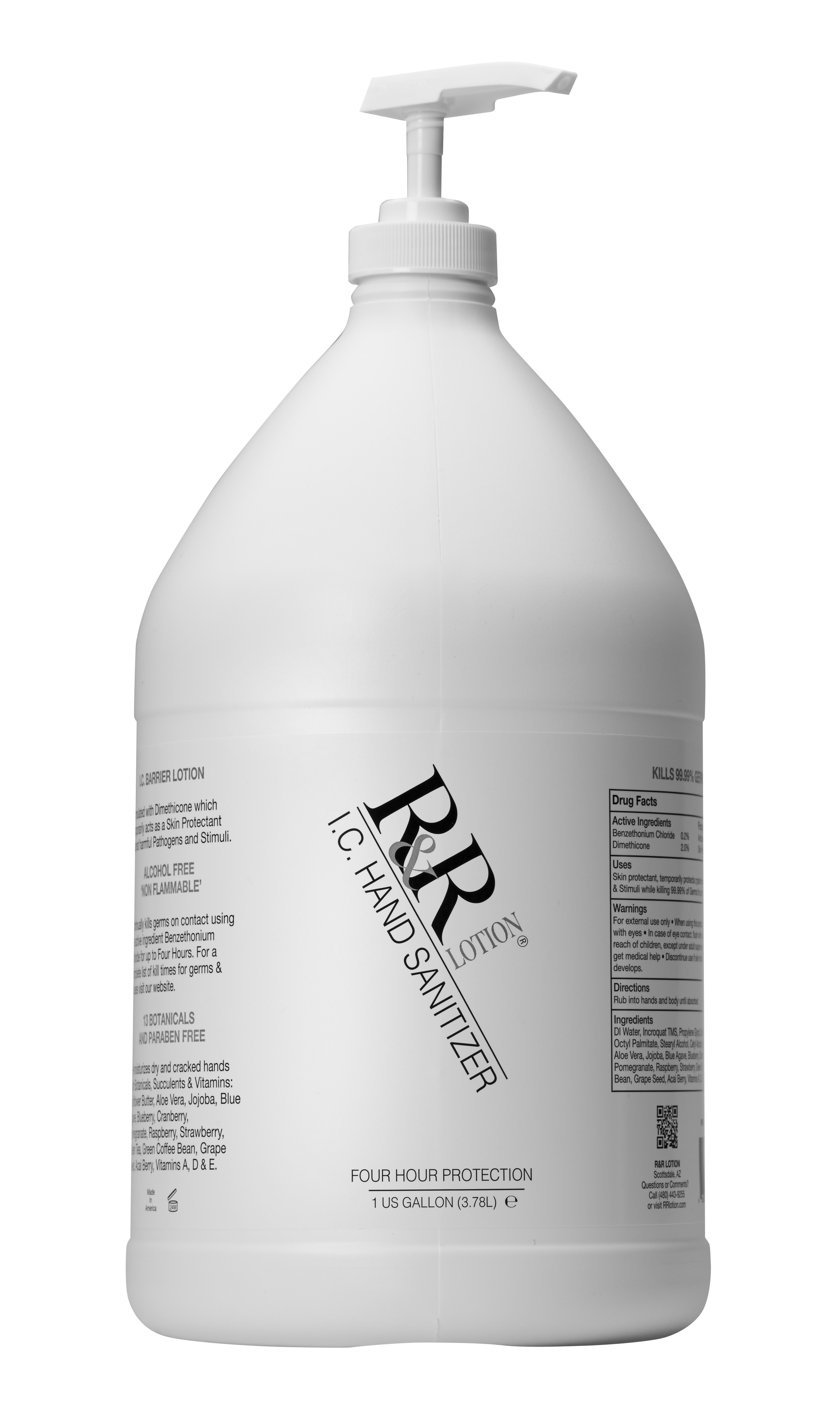 GAL HAND SANITIZER LOTION ALCOHOL FREE