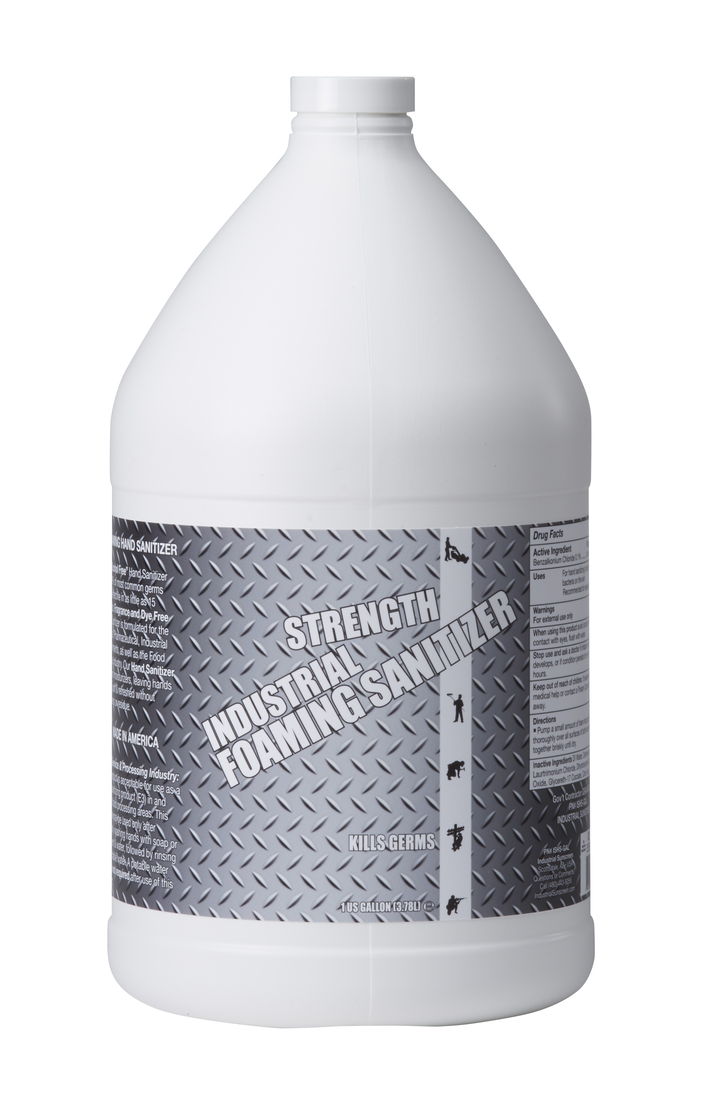 GAL INDUSTRIAL FOAMING SANITIZER ALCOHOL FREE