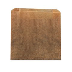 Liners 10.5x3.25x9.38 Sanitary Kraft Waxed Paper 250/CS