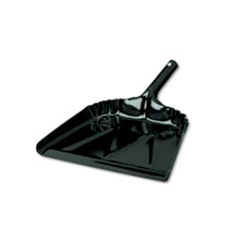 Dust Pan Black Metal 16" 20 Guage