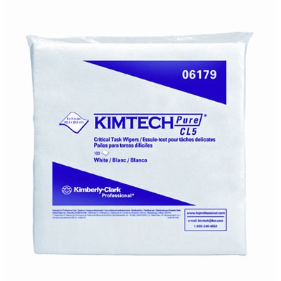 Kimberly Clark Critical Task 9x9 White Spunplace 100/PK 5/CS