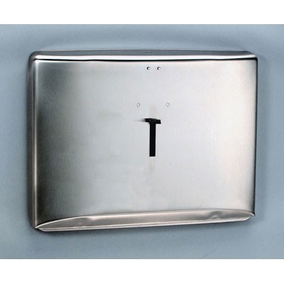 REFLECTIONS Toilet Seat Cover Dispenser, Stainless Steel, 16.6" x 12.3" x 2.5"