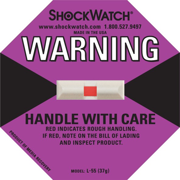 Shockwatch 37G Rating Purple No Logo Shockwatch 50/BX