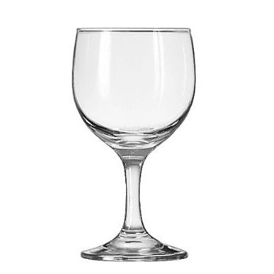 Embassy Flutes/Coupes & Wine Glasses, Wine Glass, 8.5oz, 5 5/8" Tall