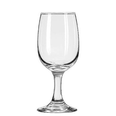 Embassy Flutes/Coupes & Wine Glasses, Wine Glass, 8.5oz, 6 3/8" Tall