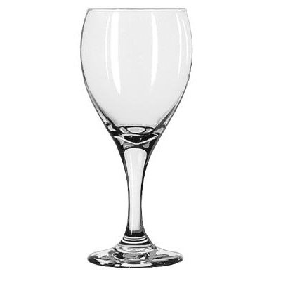 Teardrop Glass Stemware, Goblet, 12oz, 7 1/4" Tall