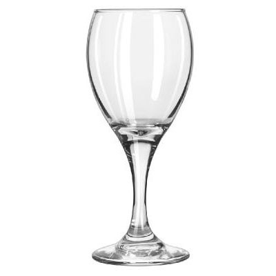Teardrop Glass Stemware, White Wine, 6.5oz, 6 1/4" Tall