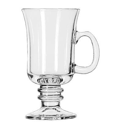 Warm Beverage Drinking Glasses, Irish Coffee, 8-1/2 oz., 5-7/8 Inch Height