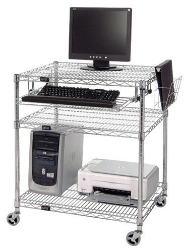 Portable Computer / LAN Work Center 24" x 30" x 34"