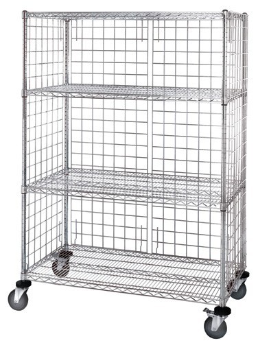 Mobile Enclosure Cart 24" x 36" x 69"